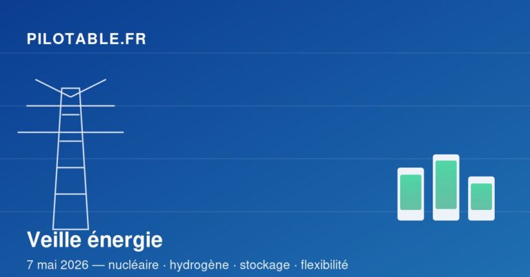Veille énergie — 7 mai 2026