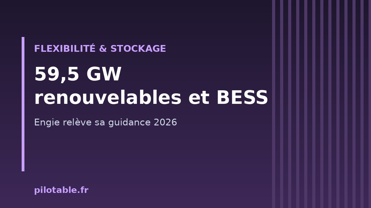 Installation de stockage par batteries stationnaires raccordée au réseau électrique